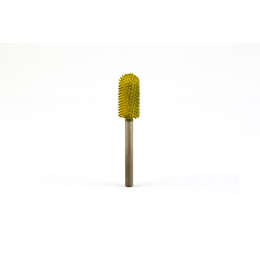 Frez do grawerowania Saburrtooth w kształcie zaokrąglonego cylindra, 3 mm. Drobna ziarnistość.
